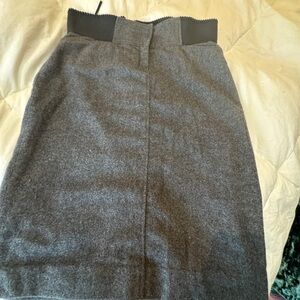 D&G Charcoal Pencil Skirt